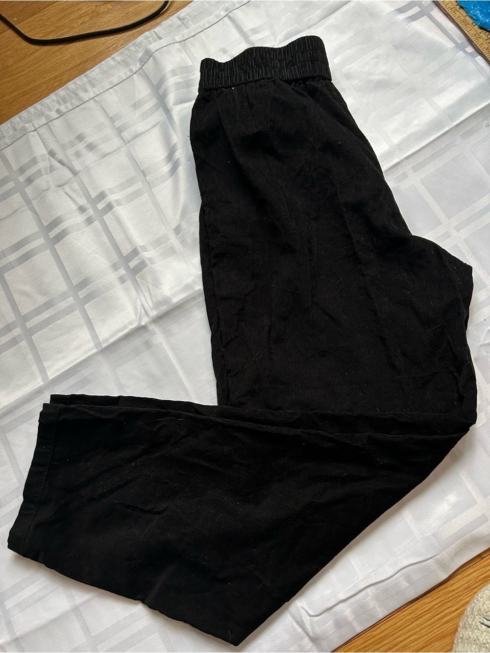 COS Black Men's Elastic-Waist Jogger Pants